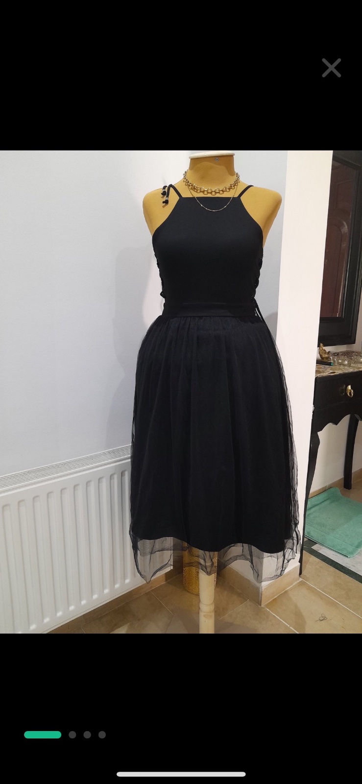 Robe princesse noir tre chic