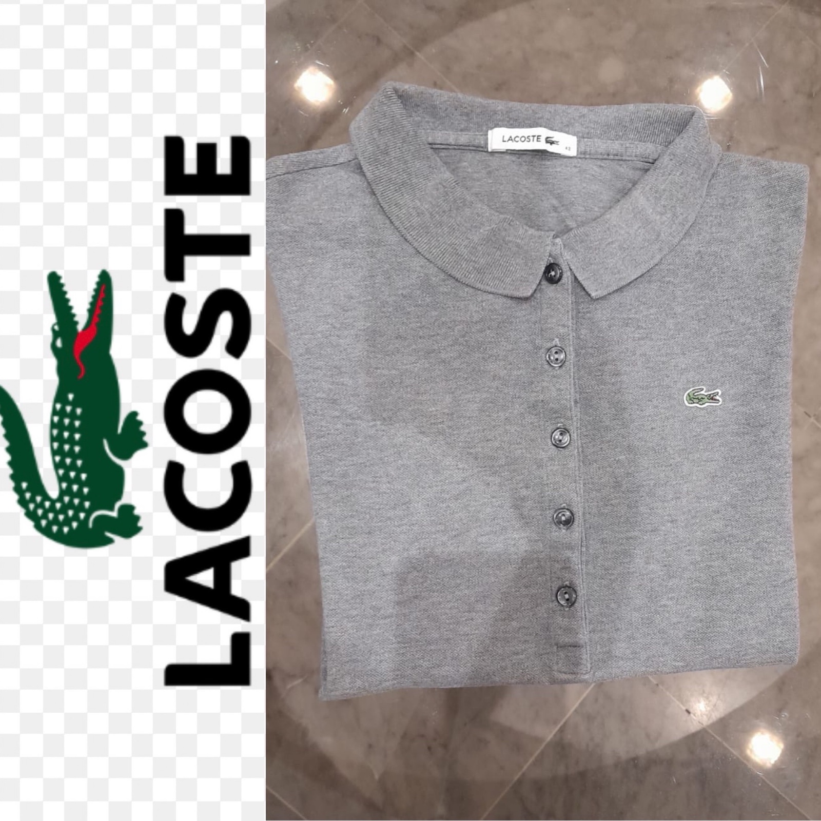 T-shirt Lacoste, femme, très joli 