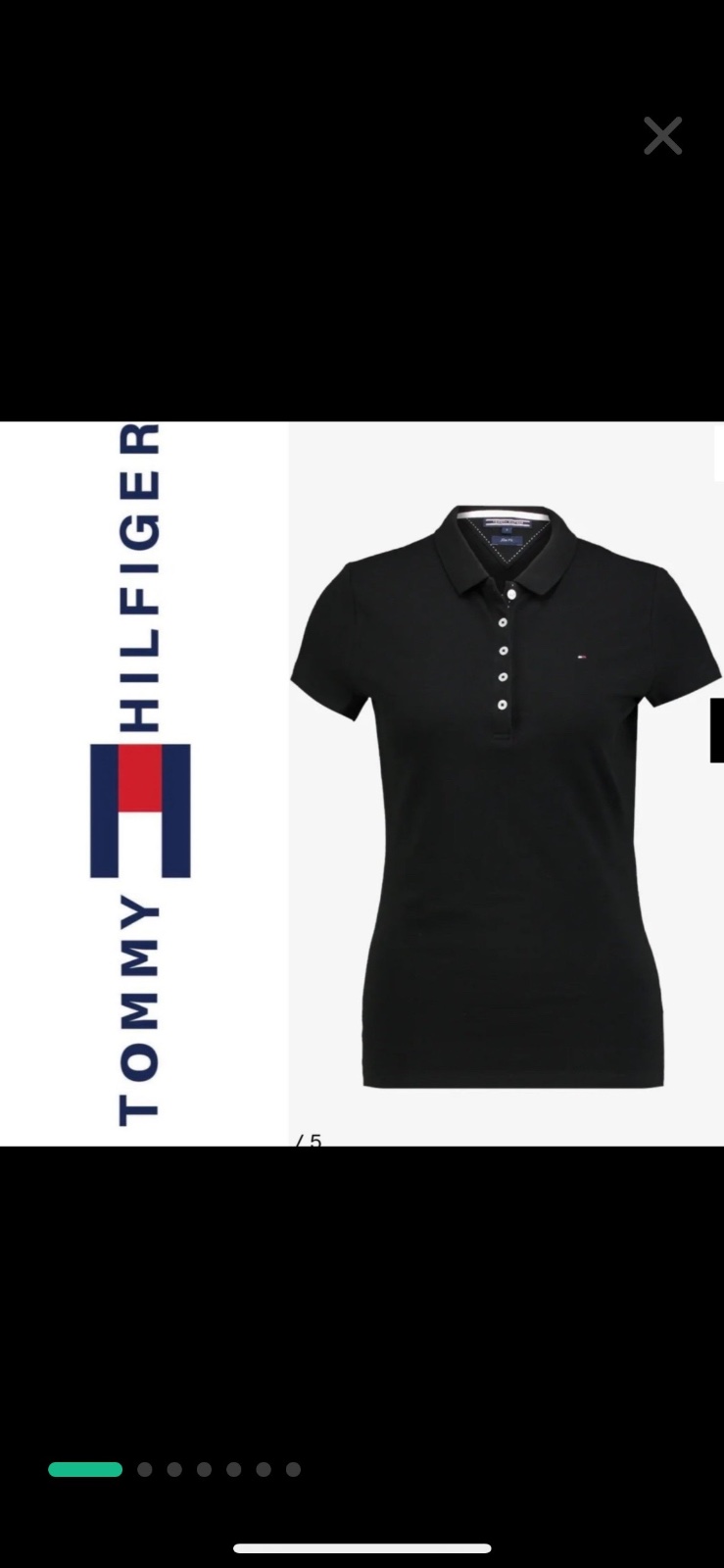 T-shirt tommy hilfiger authentique fn noir foncé plus une chemise tommy hilfiger neuf cadeau