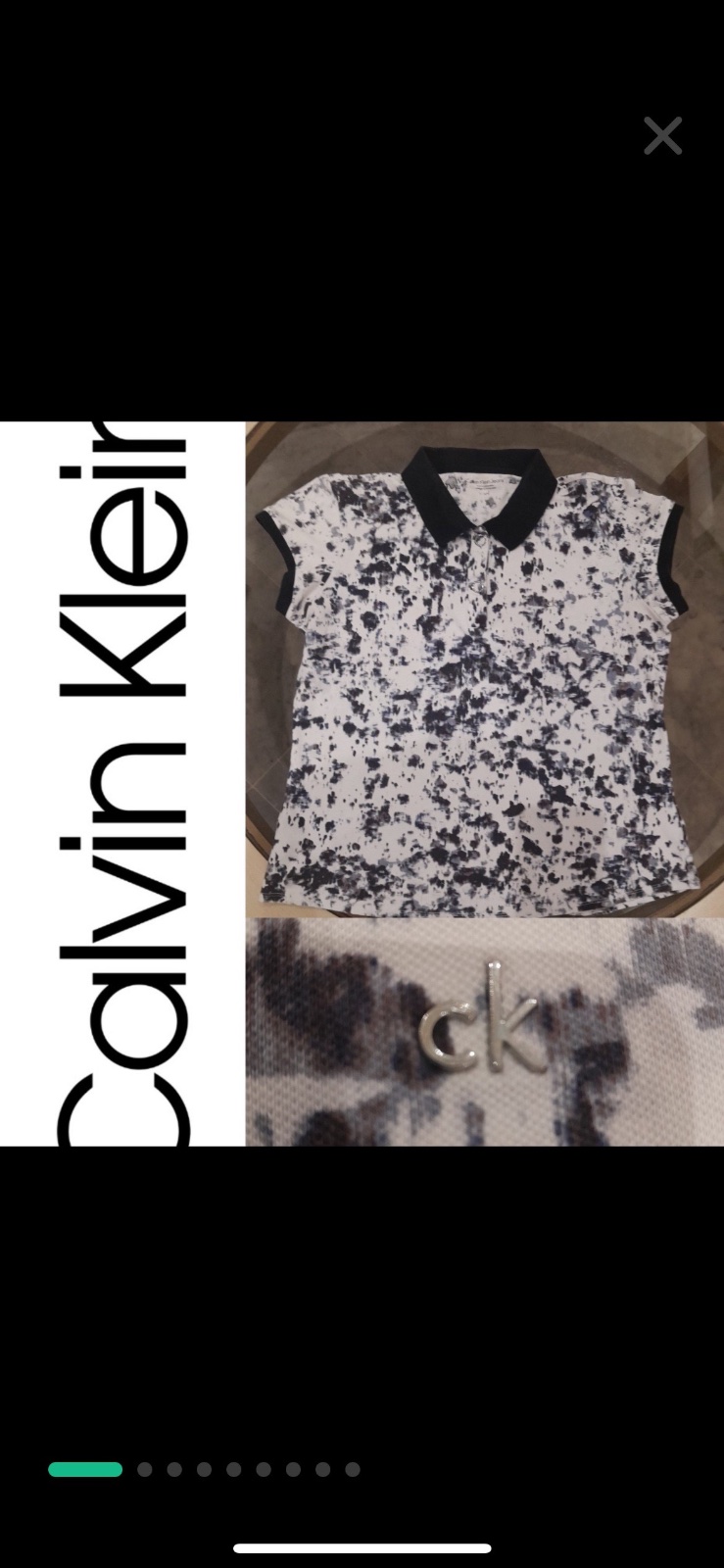 T-shirt kelvin klein authentique neuf tres beau couleu unique