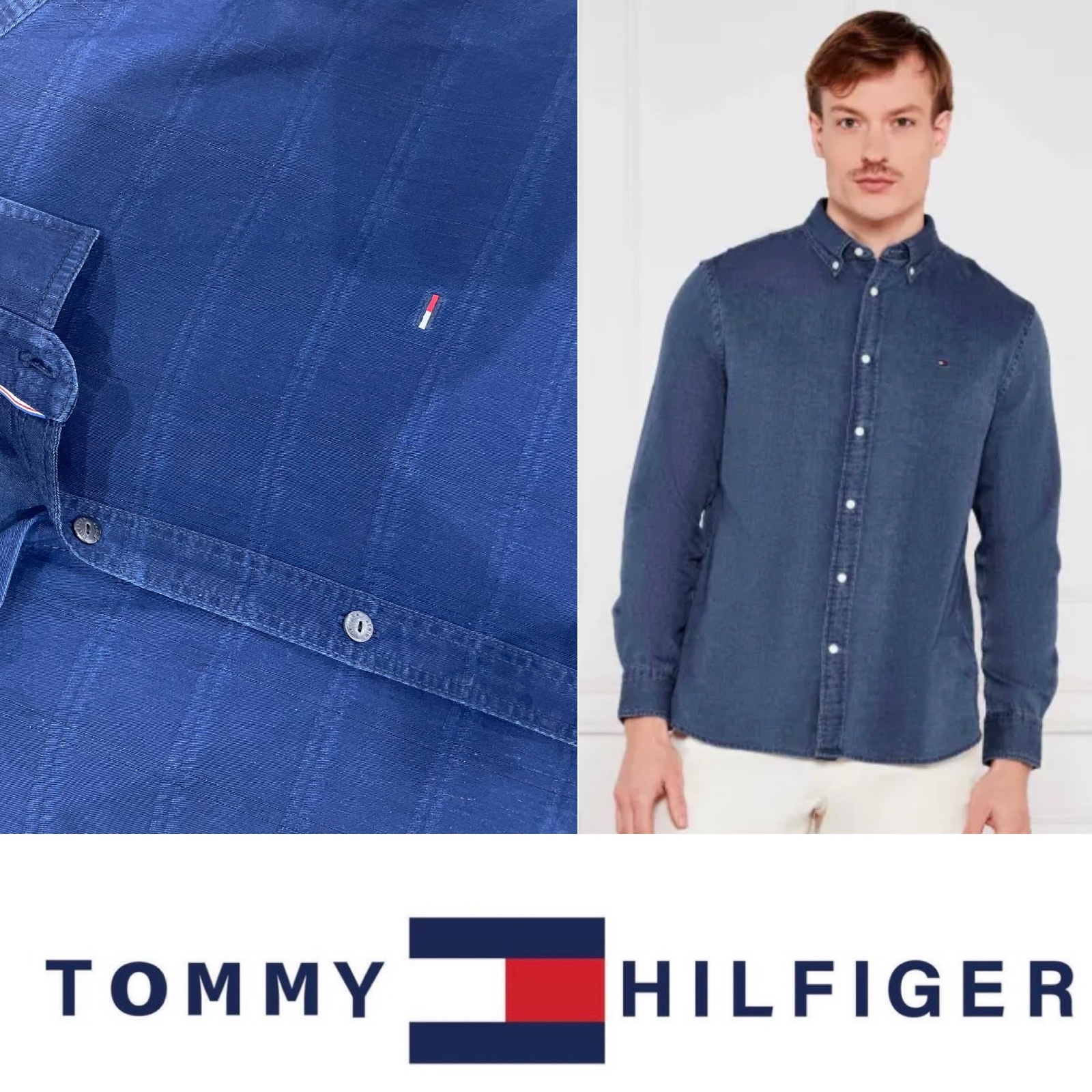 Chemise Tommy Hilfiger authentique neuf