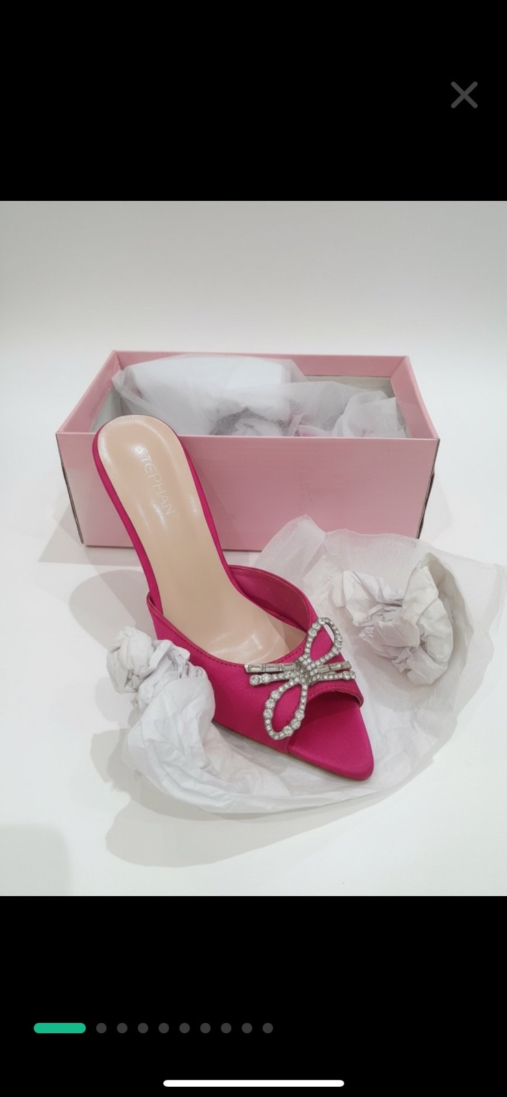 Mule neuf tres chic et modele tendance couleur fushia
