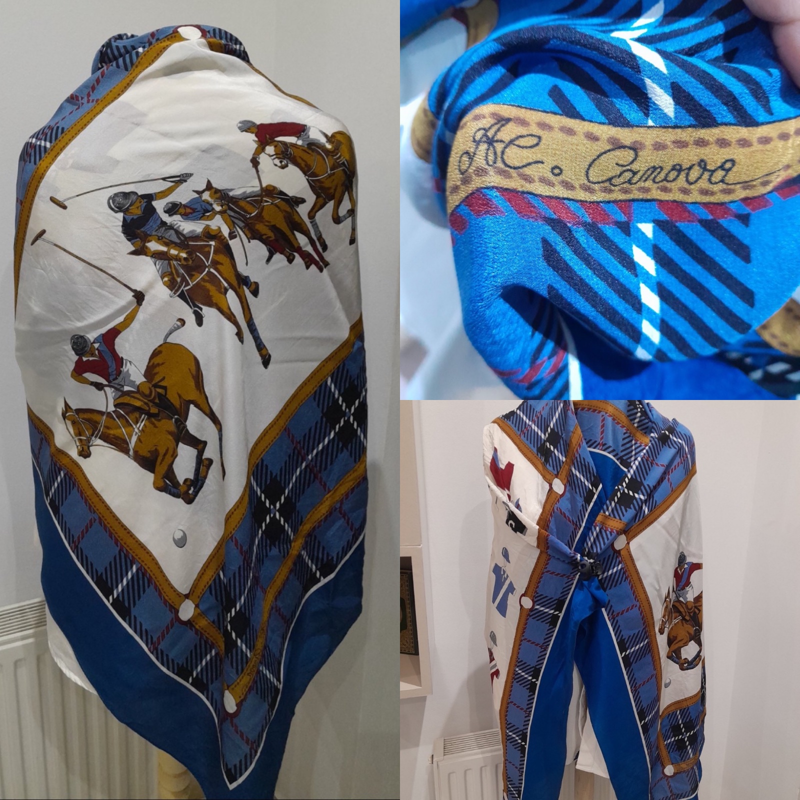 Authentique neuf plus una foulard