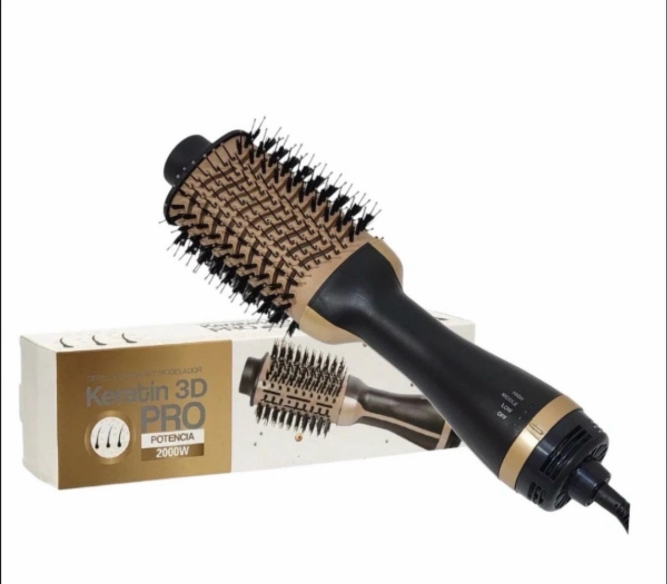 Brousse soufflante , pour sécher lisser et styliser les cheveux