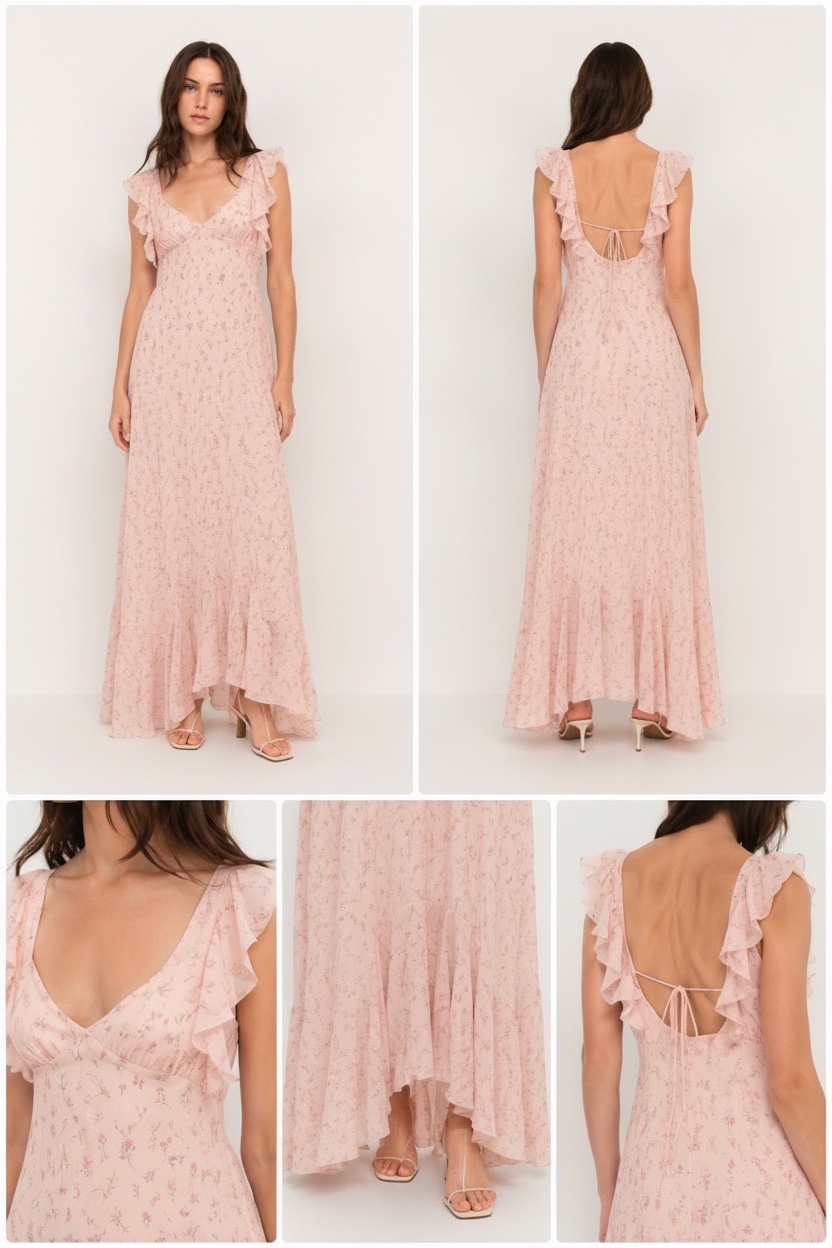 Robe bershka Maxi neuve avec etiquette  