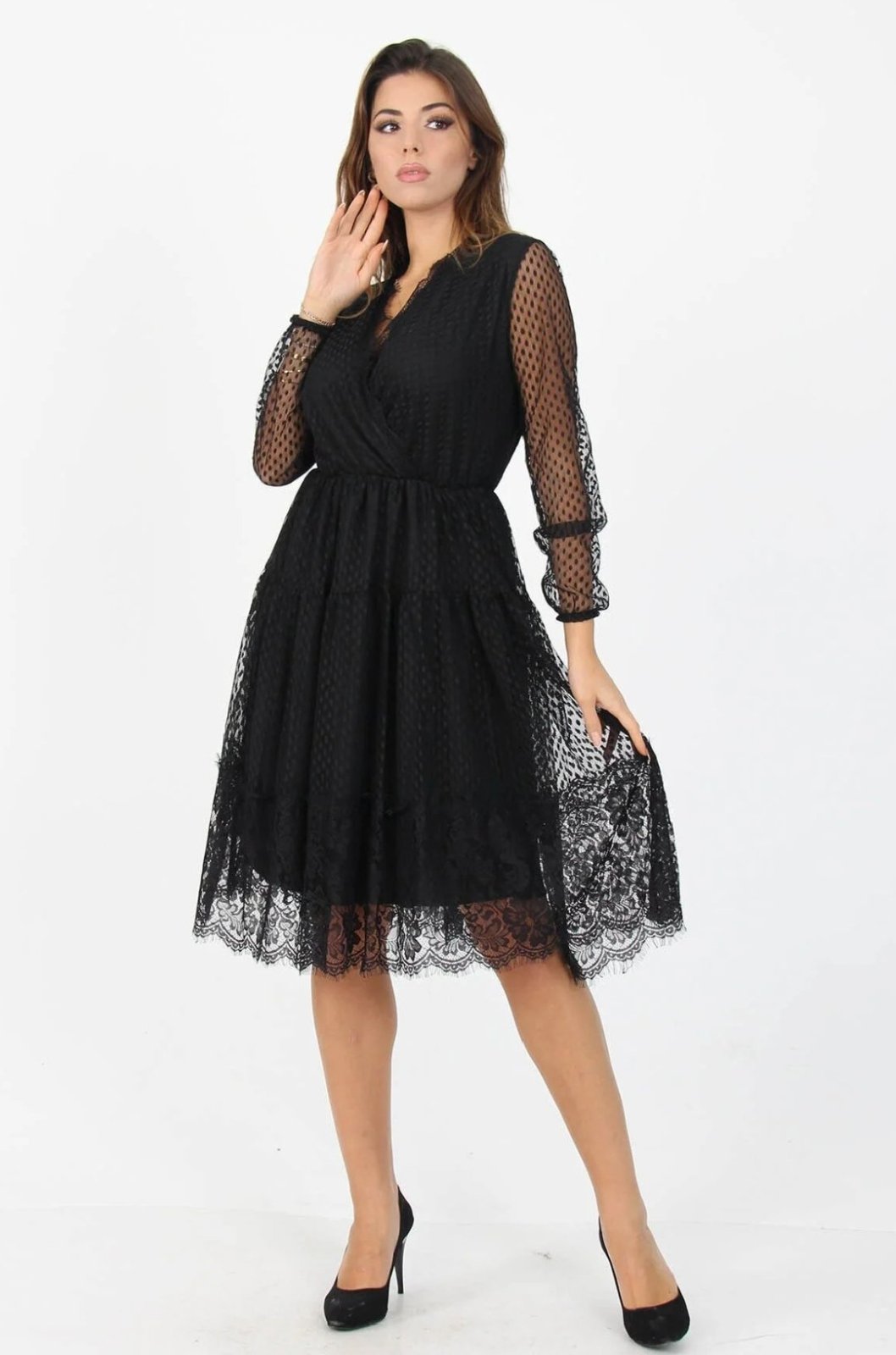 ✨✨✨✨Sublime robe noir au dentelles 🖤🖤🖤🖤