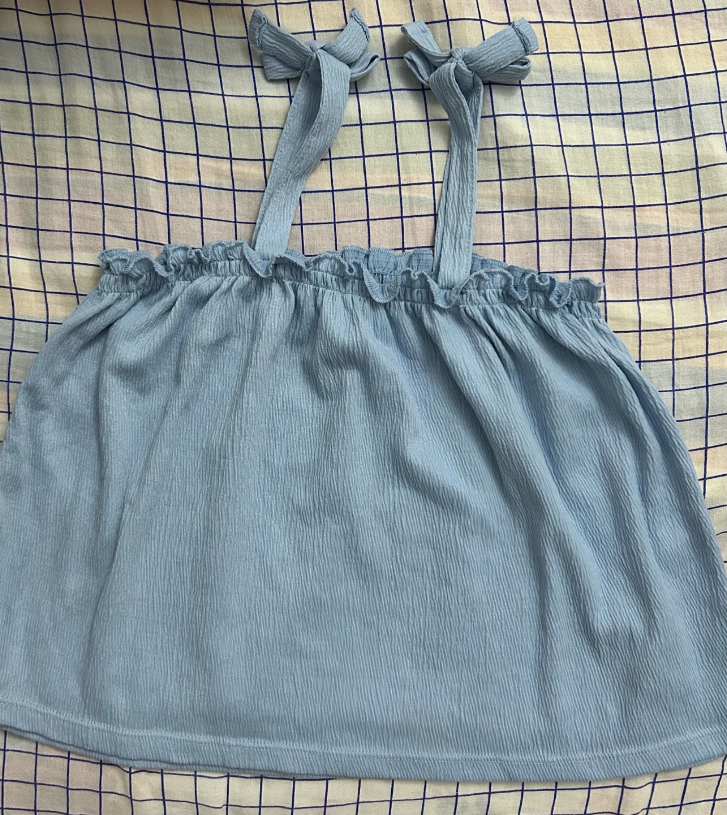 Top bleu