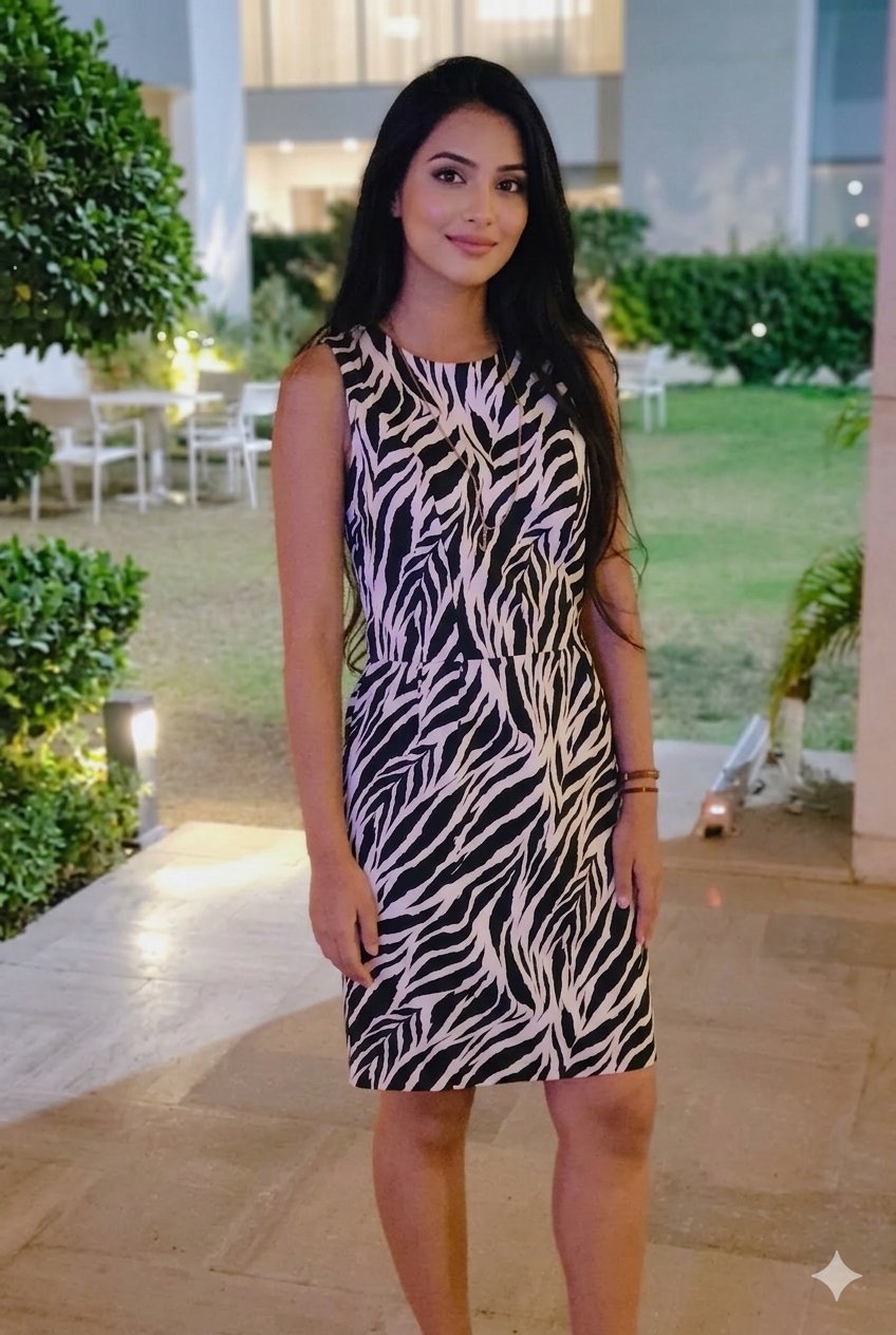 Robe zébra 