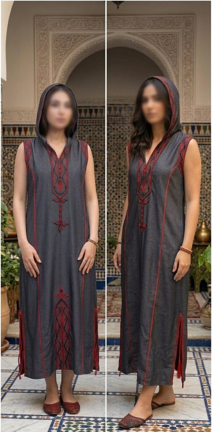 جلابة مغربية عصرية