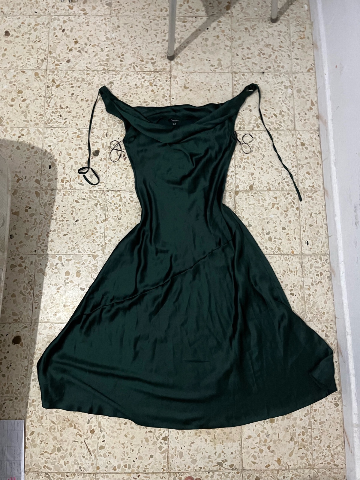 Robe en satin