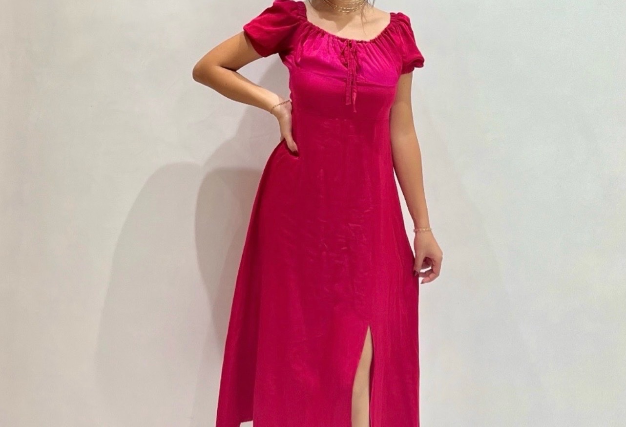 Robe rose 