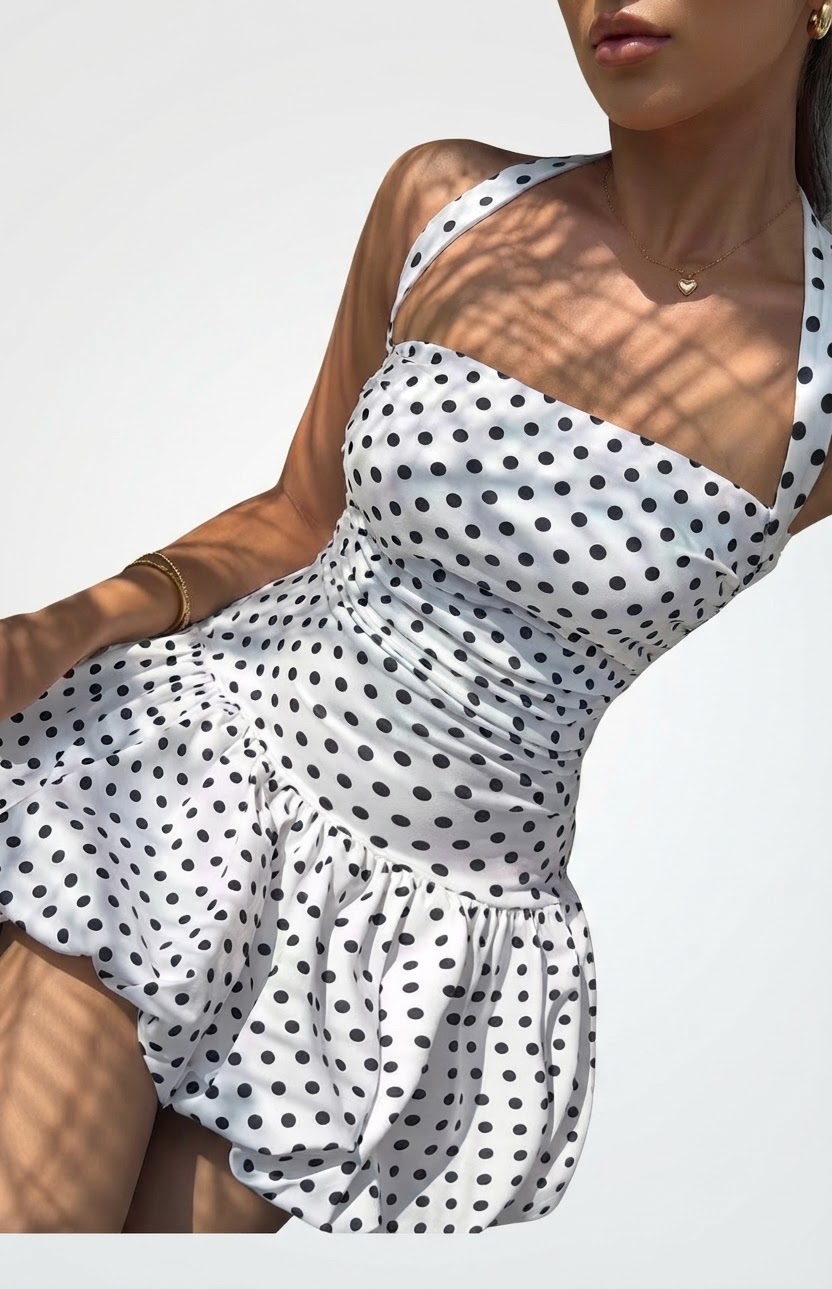 Robe polka dot