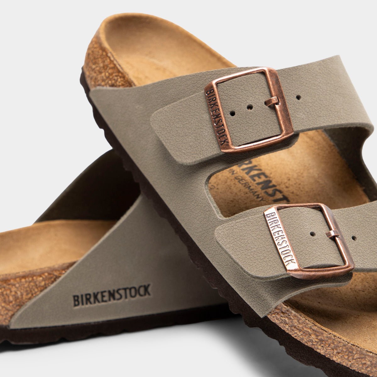 Sandales Birkenstock Arizona Homme – Cuir Velours – Comme neuves