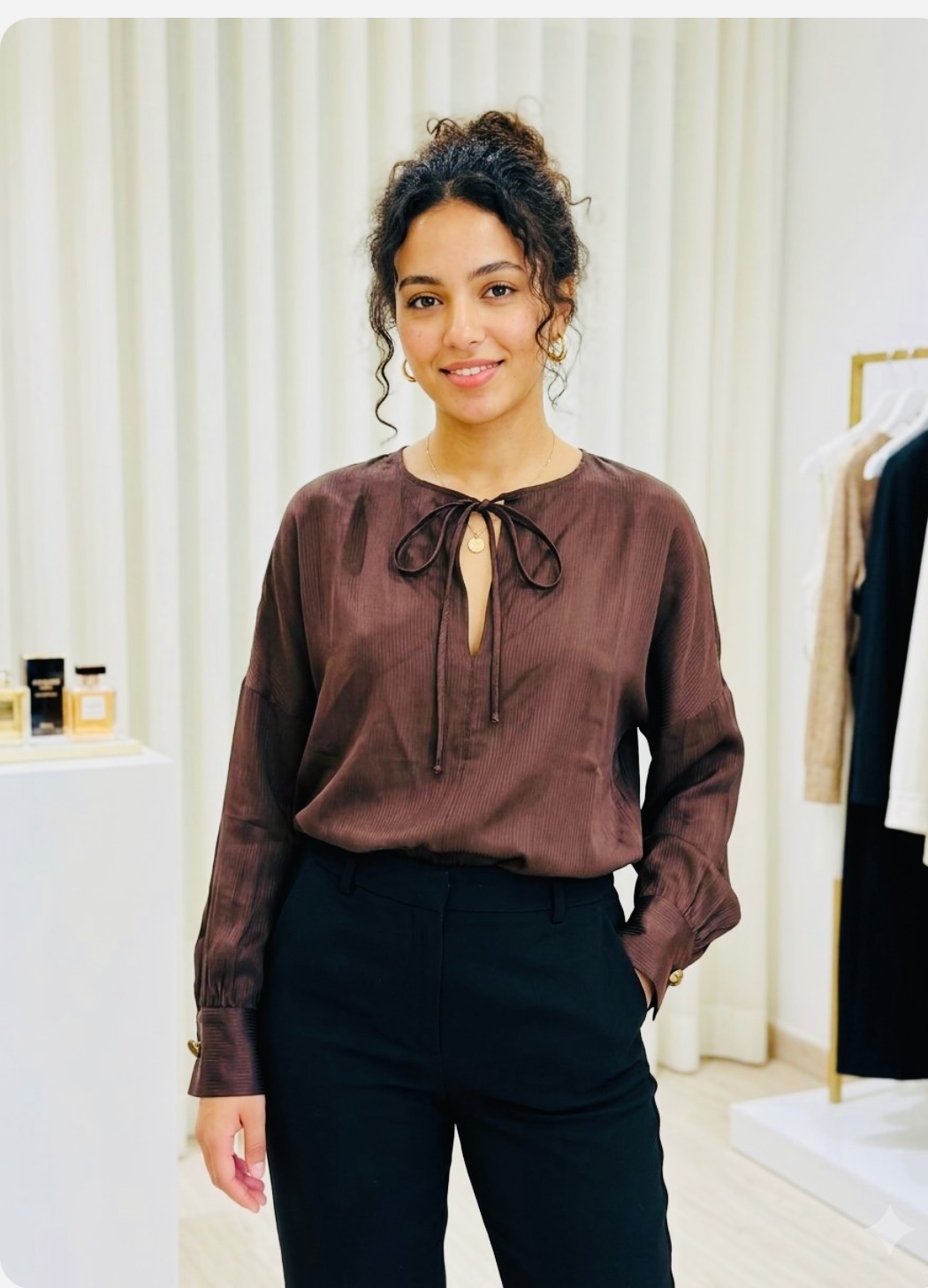 Chemise mango avec etiquette 