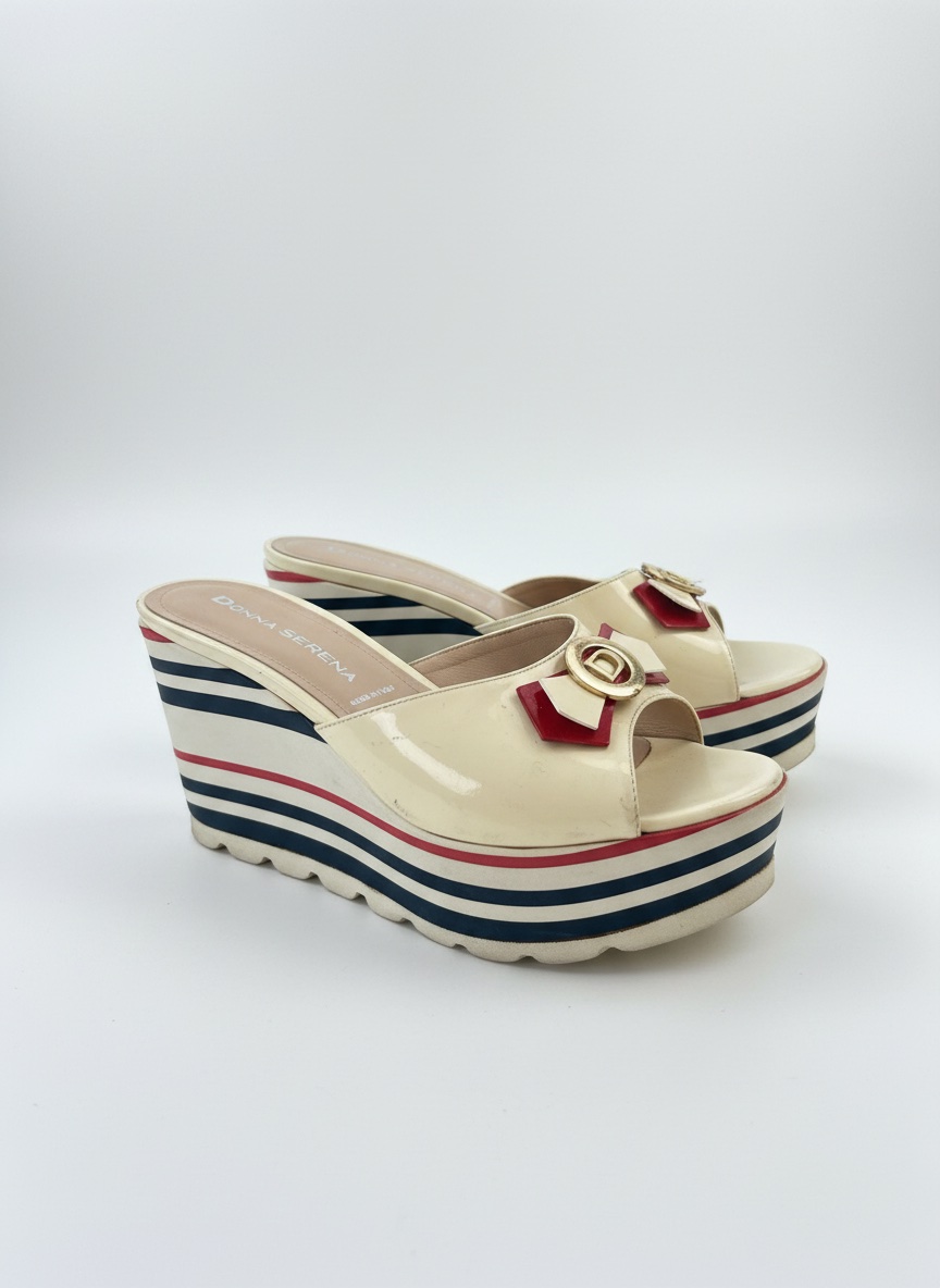 Sabot de chez sens inverse en cuir 