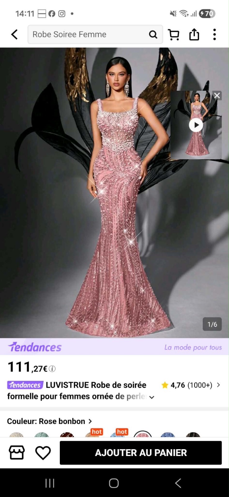 Robe shein 