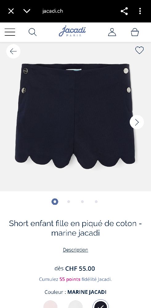Short fille