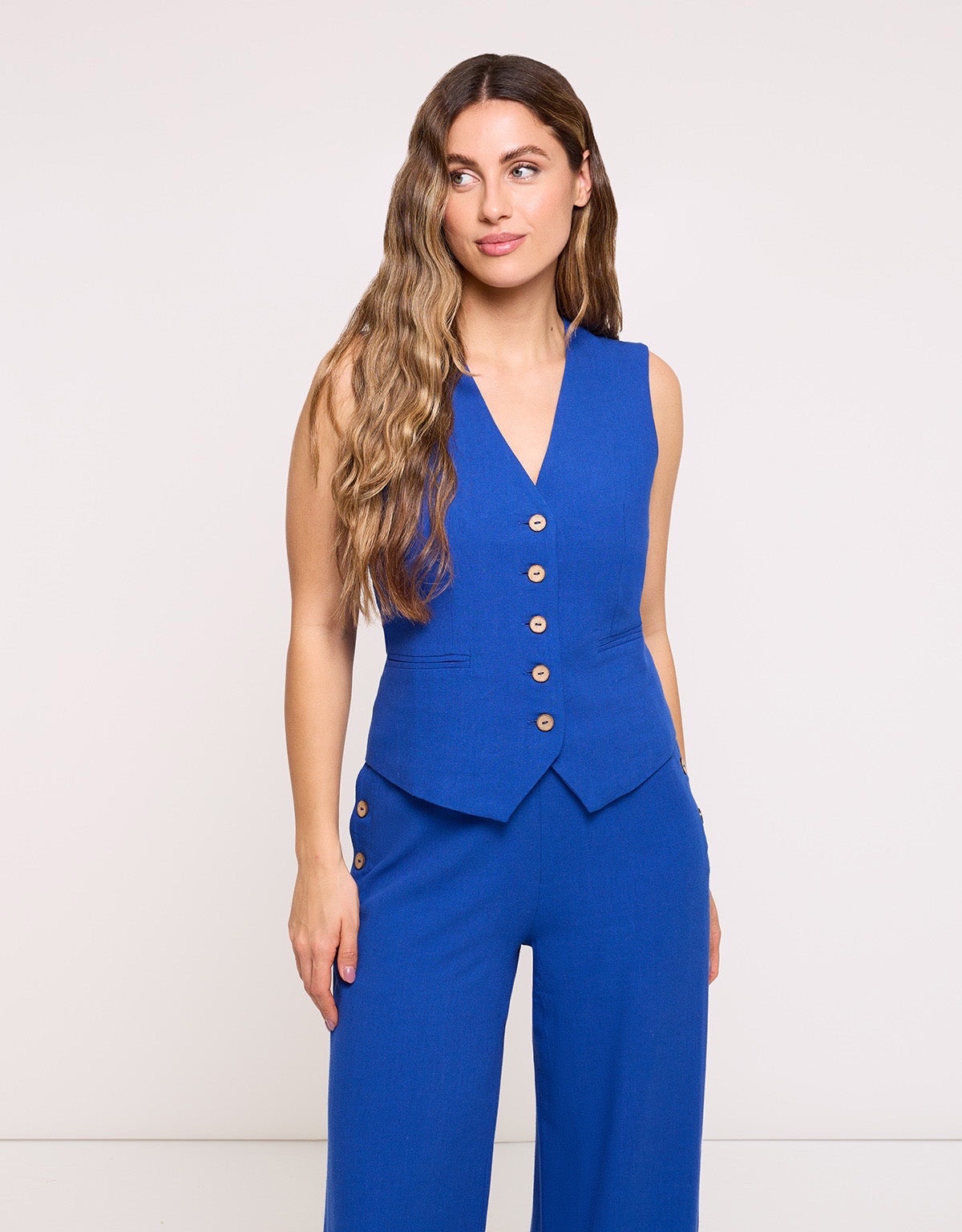 Gilet bleu