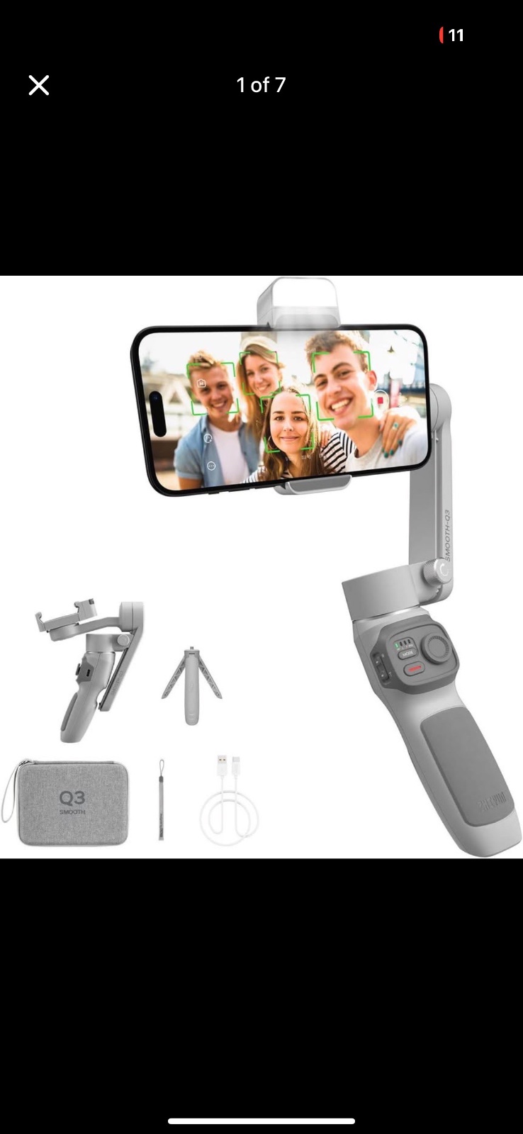 Stabilisateur mobile Smooth Q3