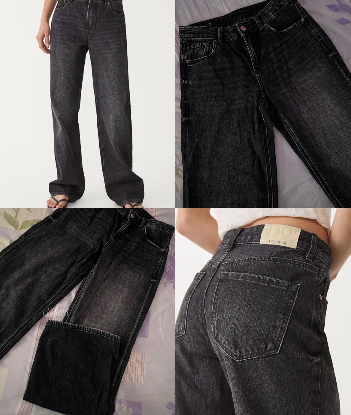 Jean noir D92 Stradivarius – Très bon état