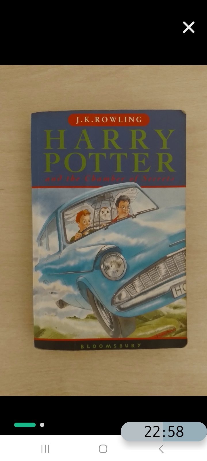Livre "Harry Potter" 