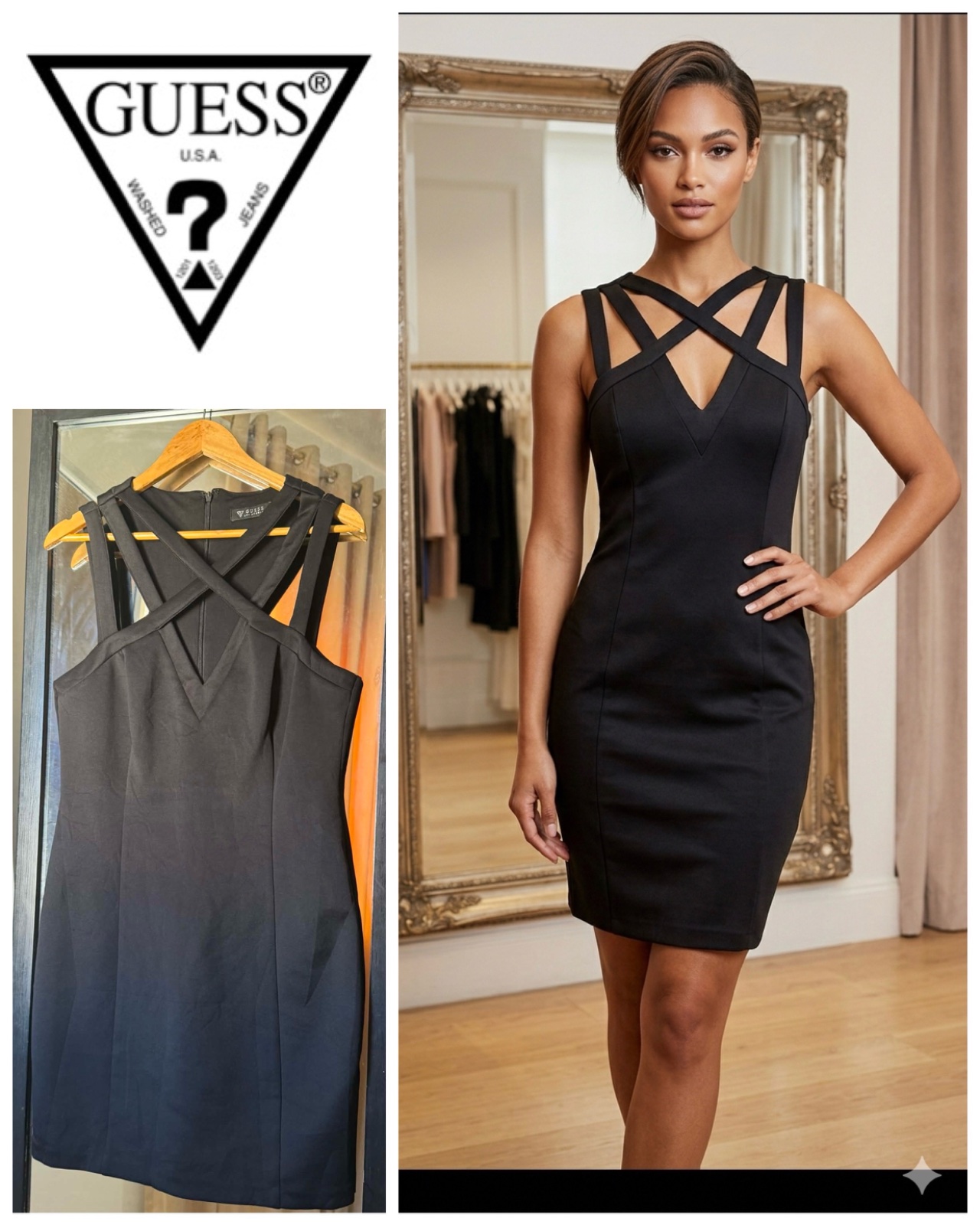 Guess Women's Black Dress