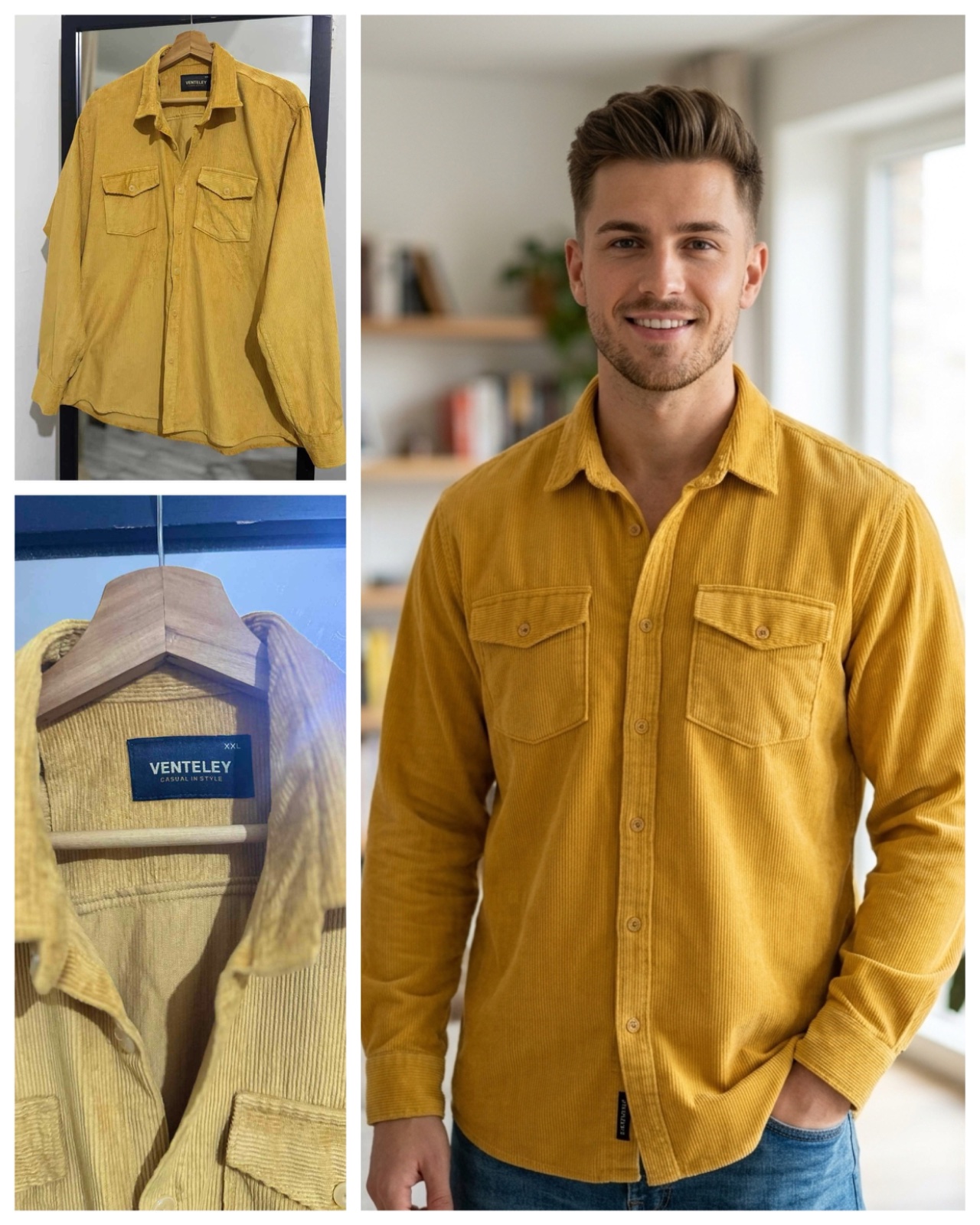 Yellow Denim Jacket