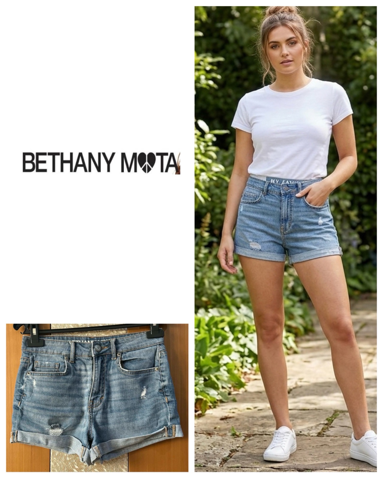 Bethany mota Women's Blue Shorts