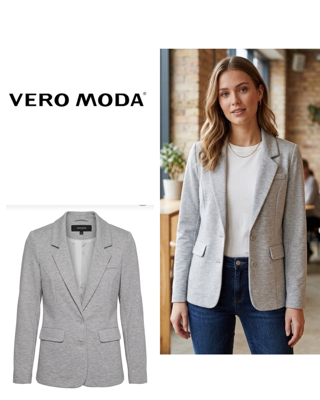 Gray vero moda Blazer