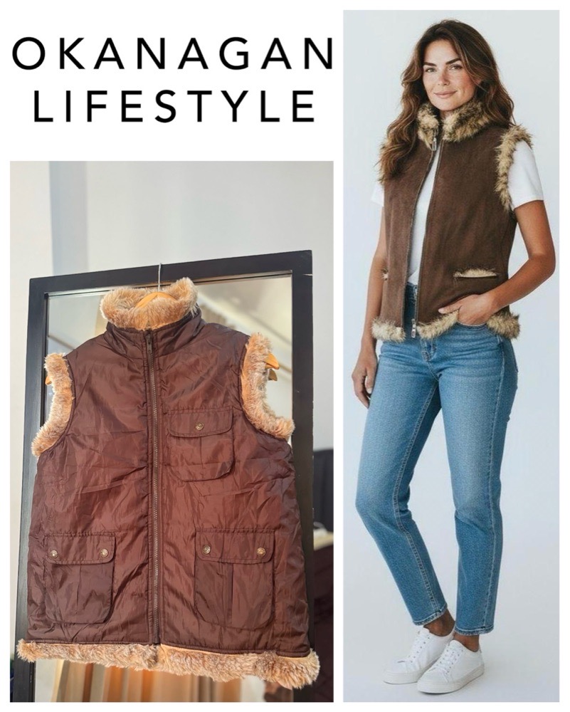 Veste marron pour femme OKANAGAN taille M