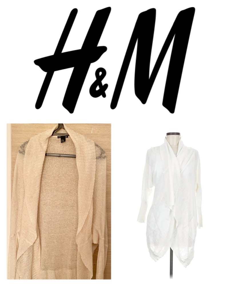 H&M taille S cardigan ylabes m et L bl merteh