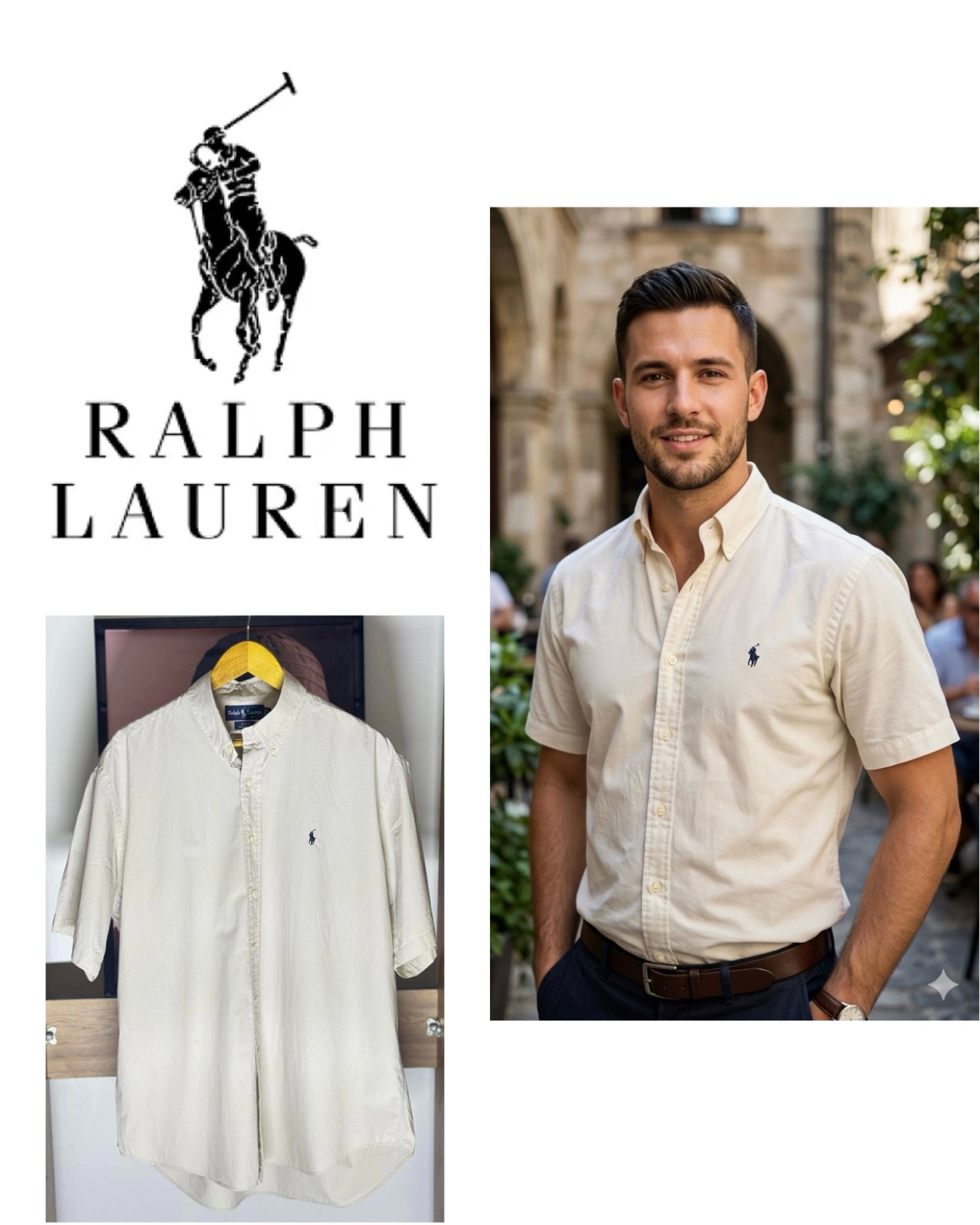 Ralph lauren Men's Polo Shirt, Size Large