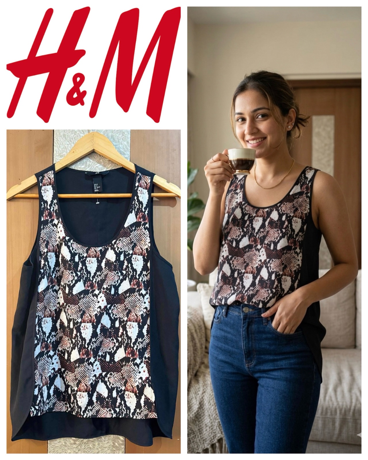 H&M top