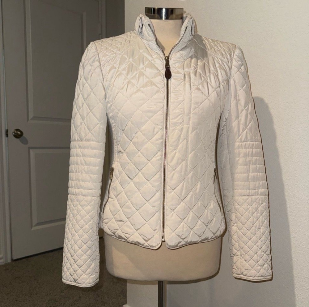 ZARA women's cream jacket