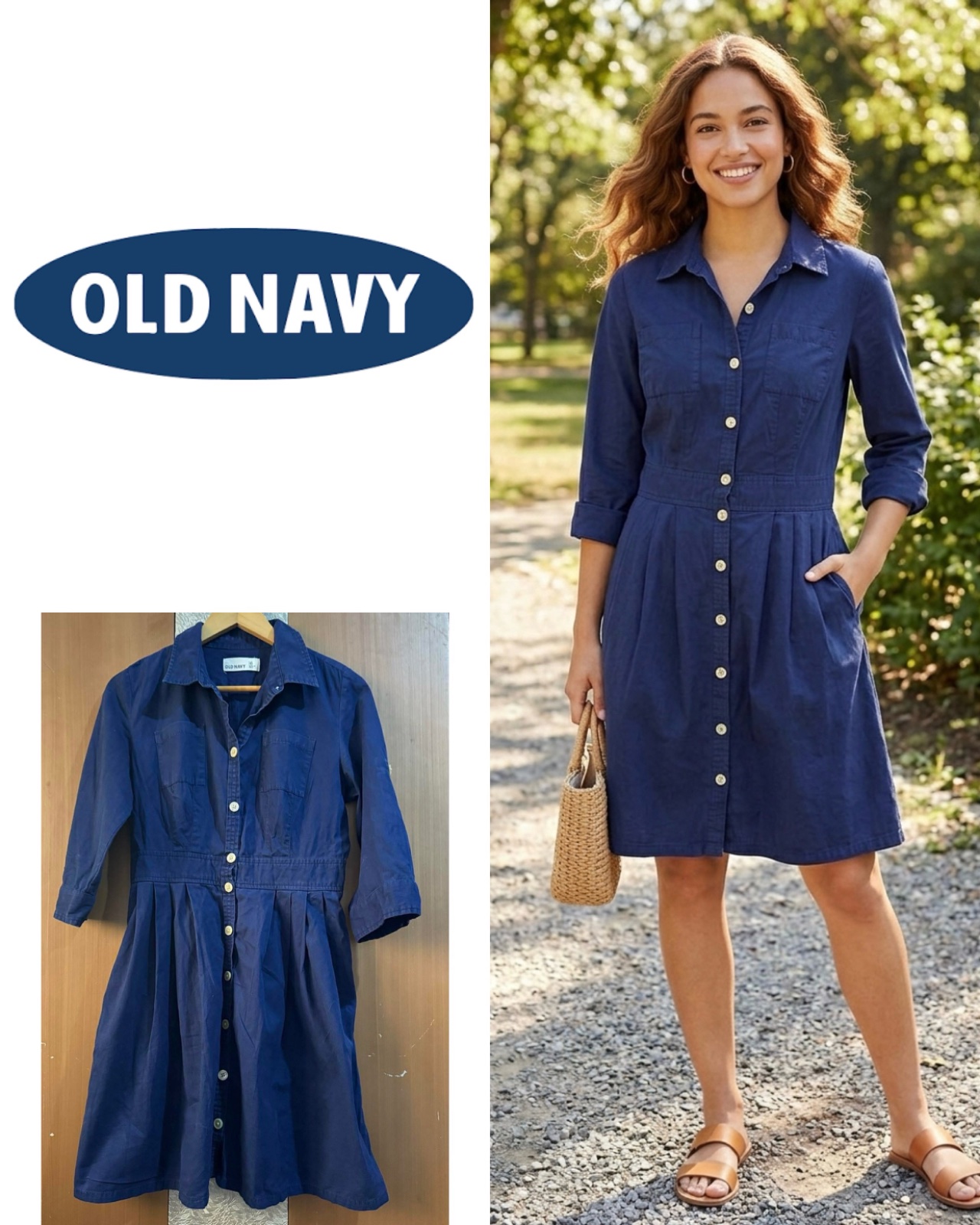 Old Navy Button-Up Dress