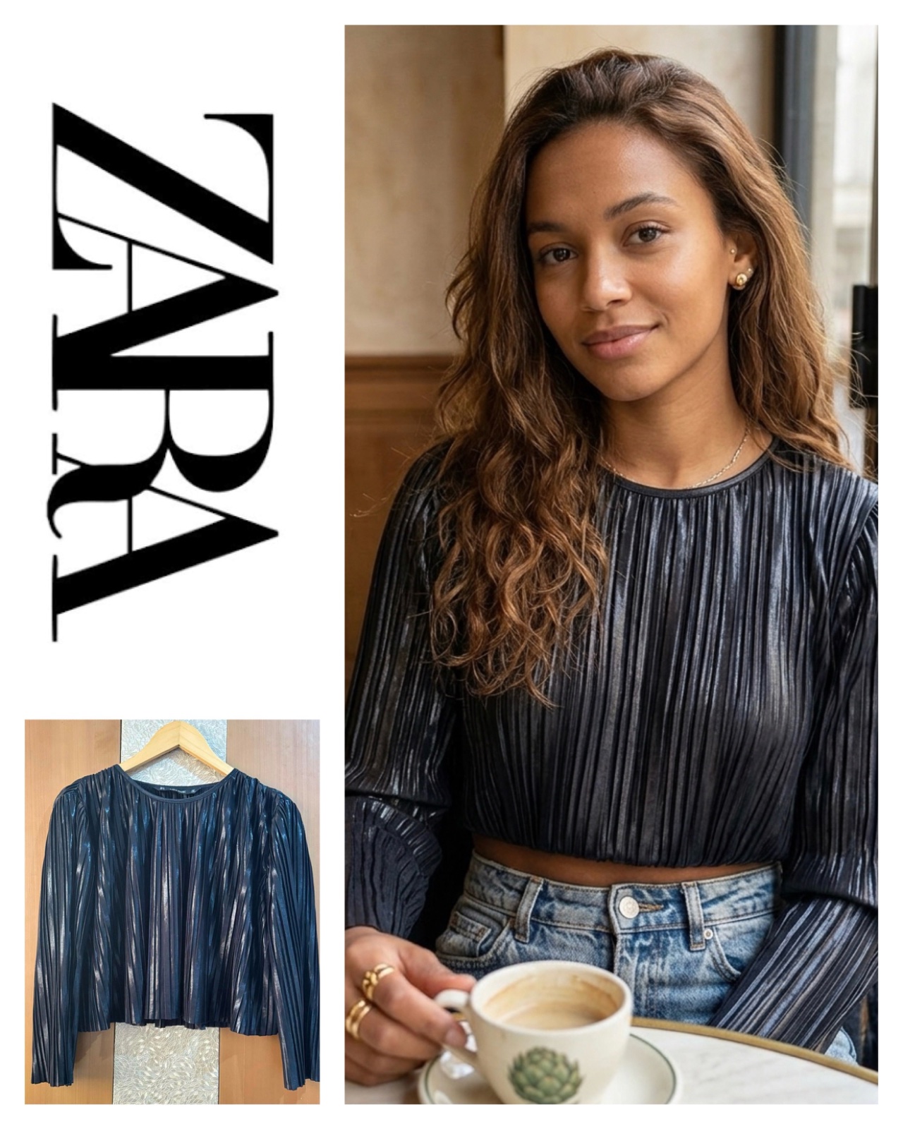 Zara top sz S
