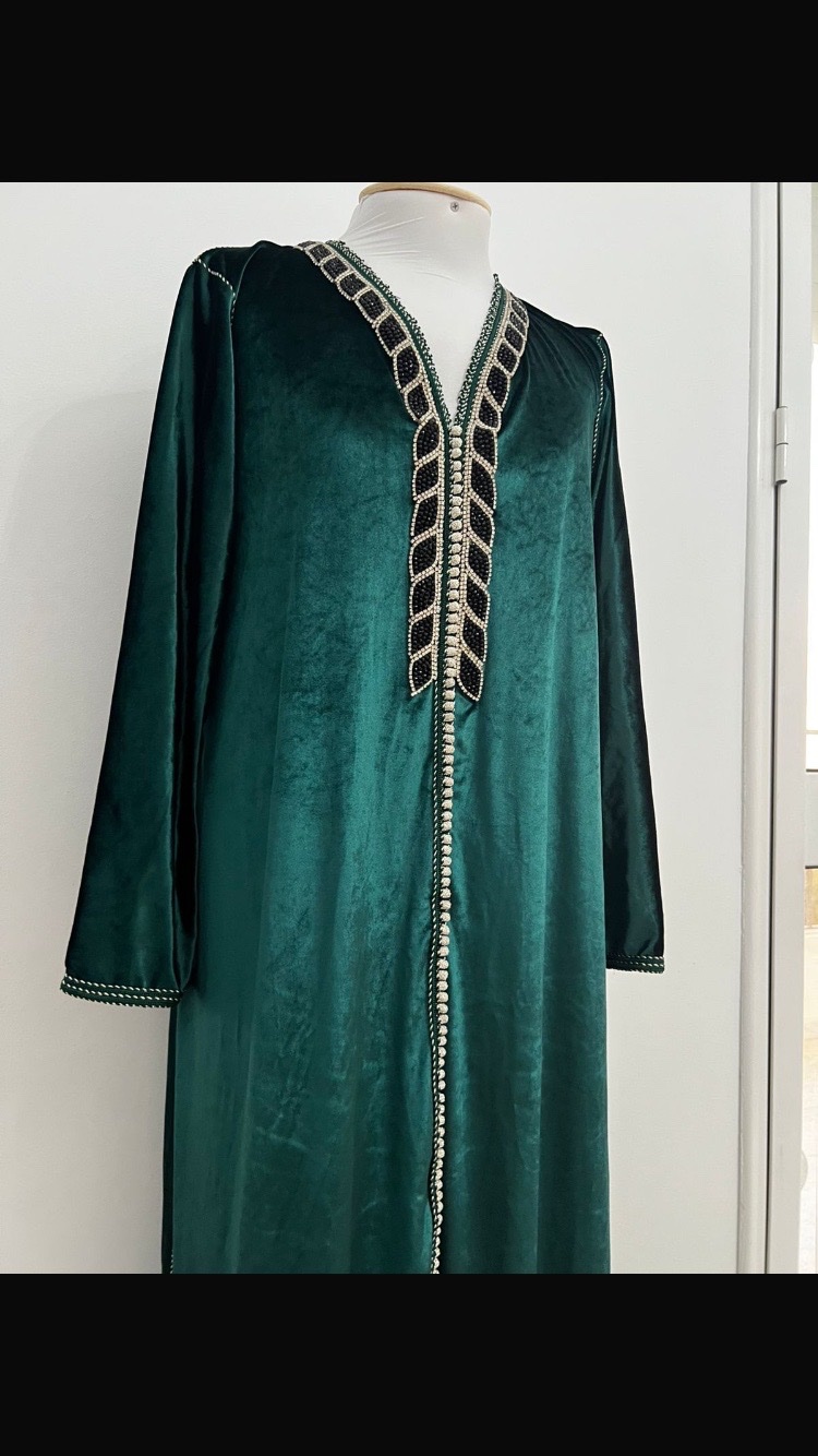 Robe soirèe vert foncè🌿