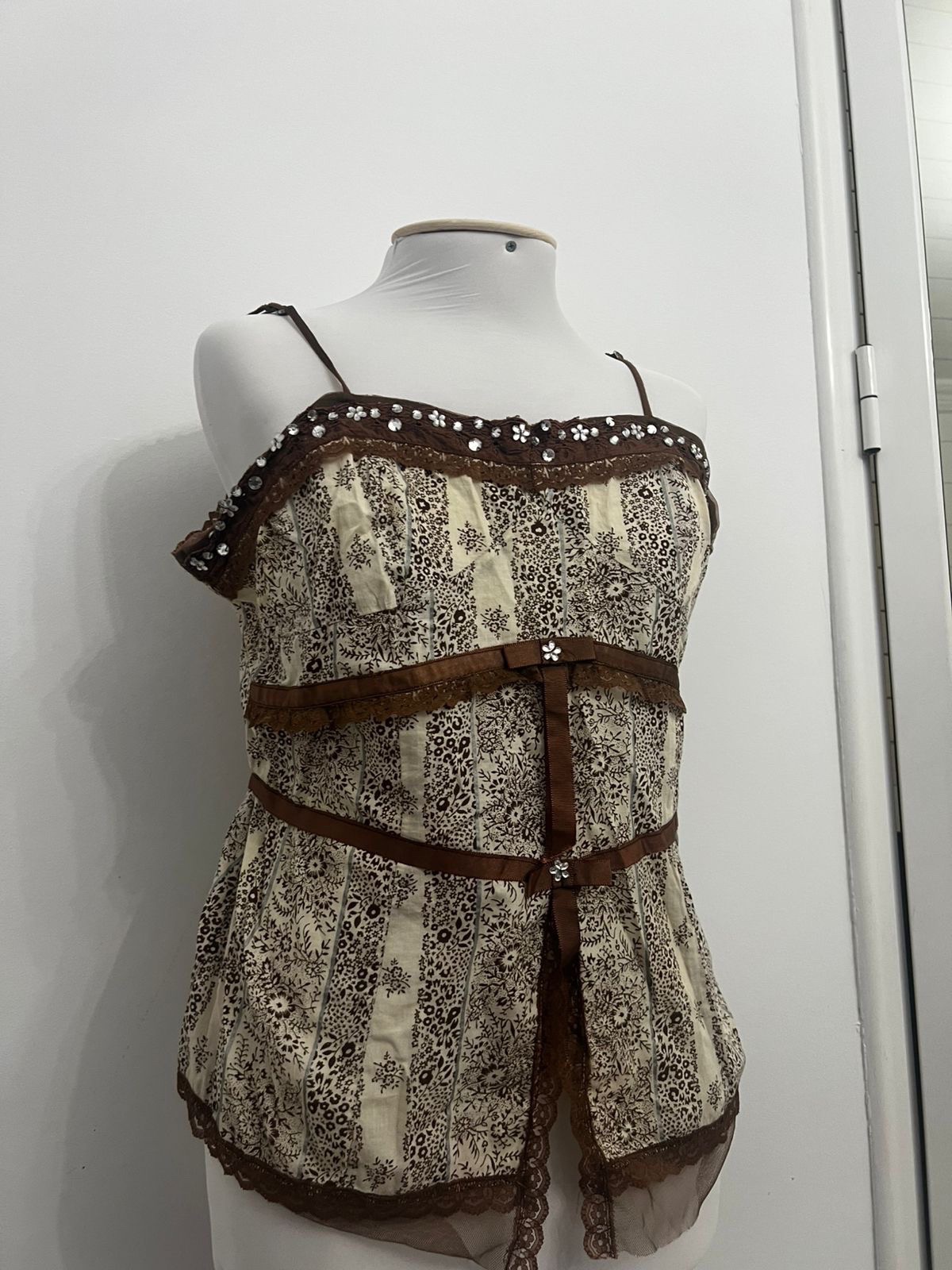 Top vintage marron 🥥
