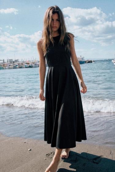 Robe noir zara 
