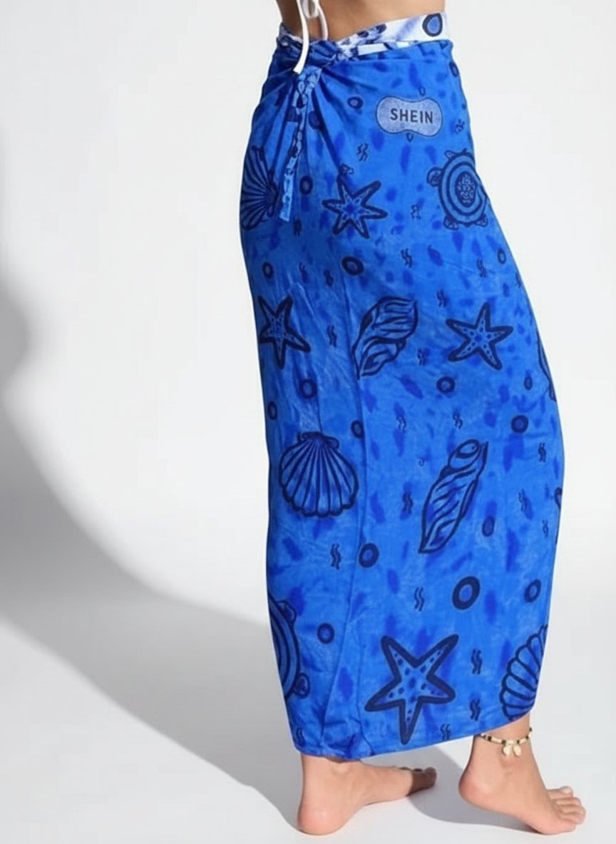 Cache maillot bleu 