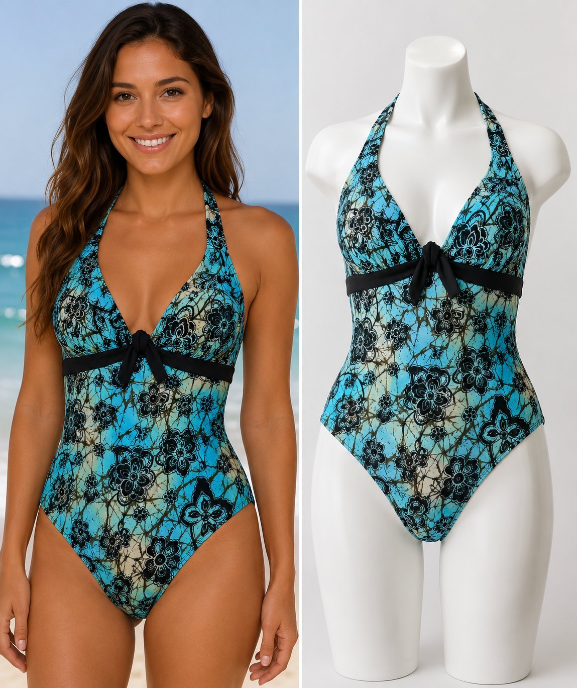 Maillot bleu 
