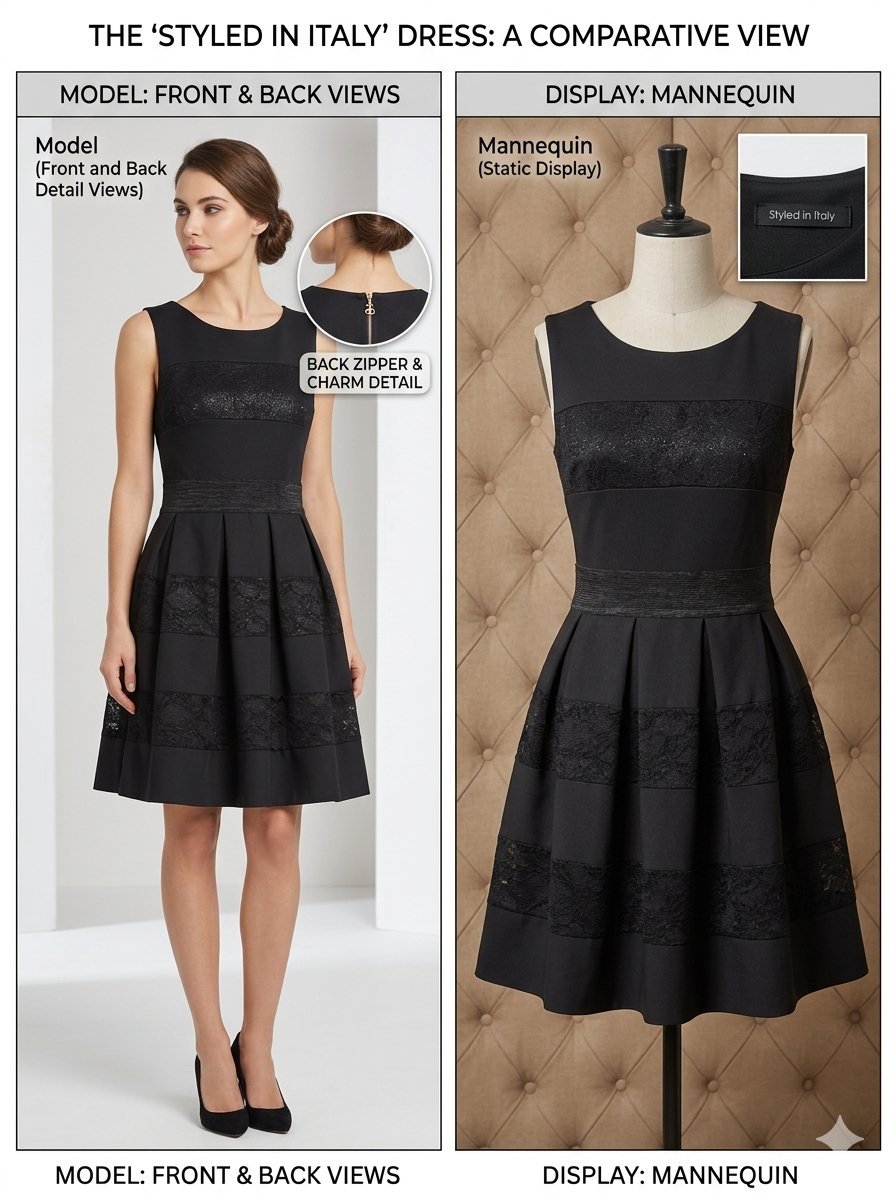 Robe noire mini 