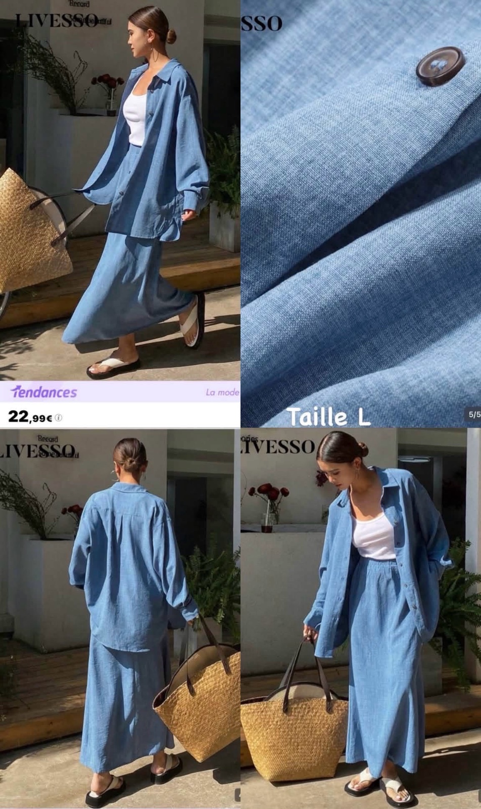Set bleu