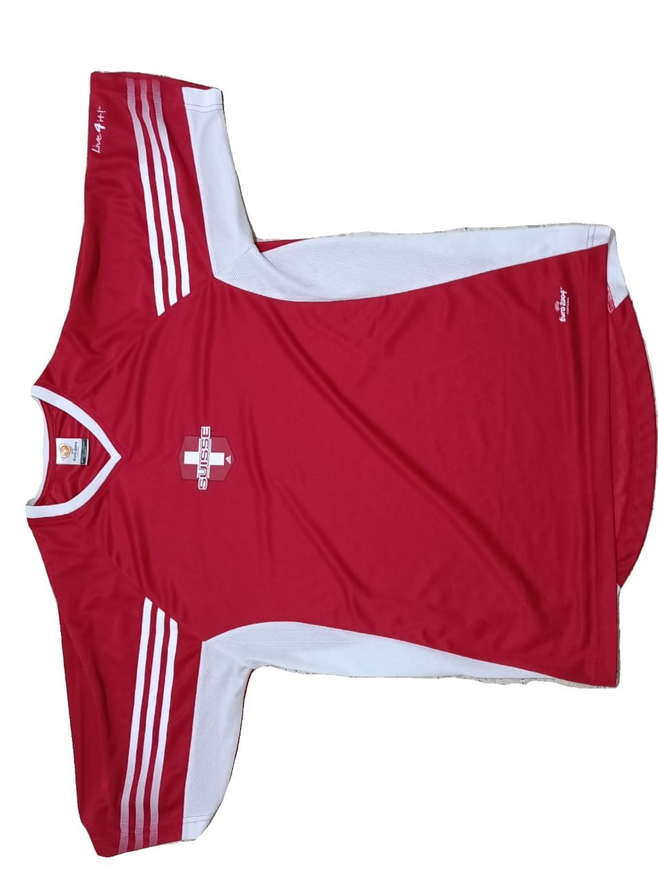 Switzerland training shirt euro 2004