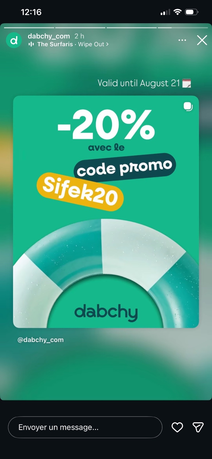 Code promo 