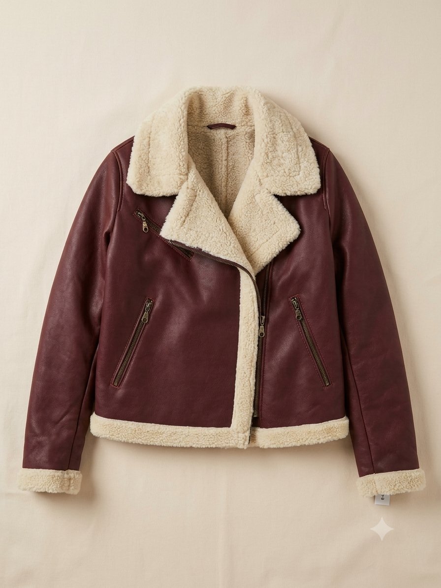 Blouson en vrai cuir