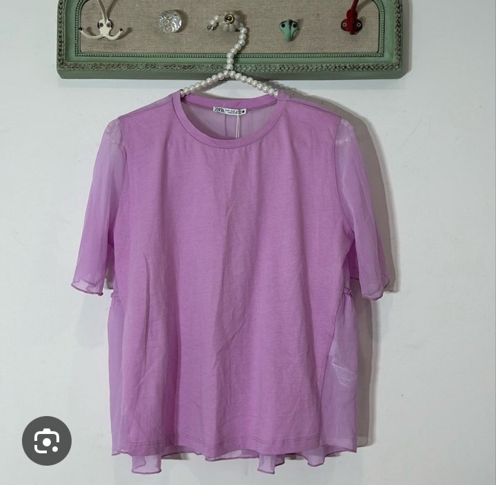 Pull zara mauve 