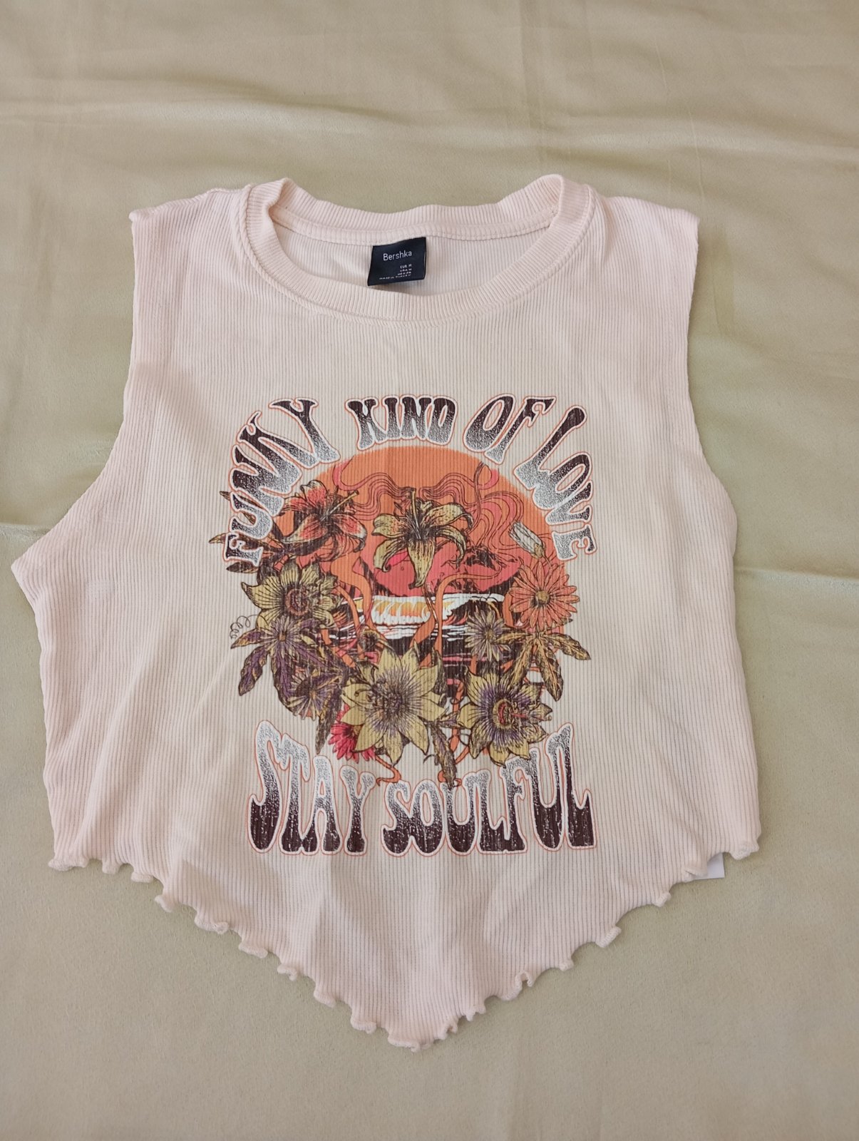 Crop top Bershka taille M 