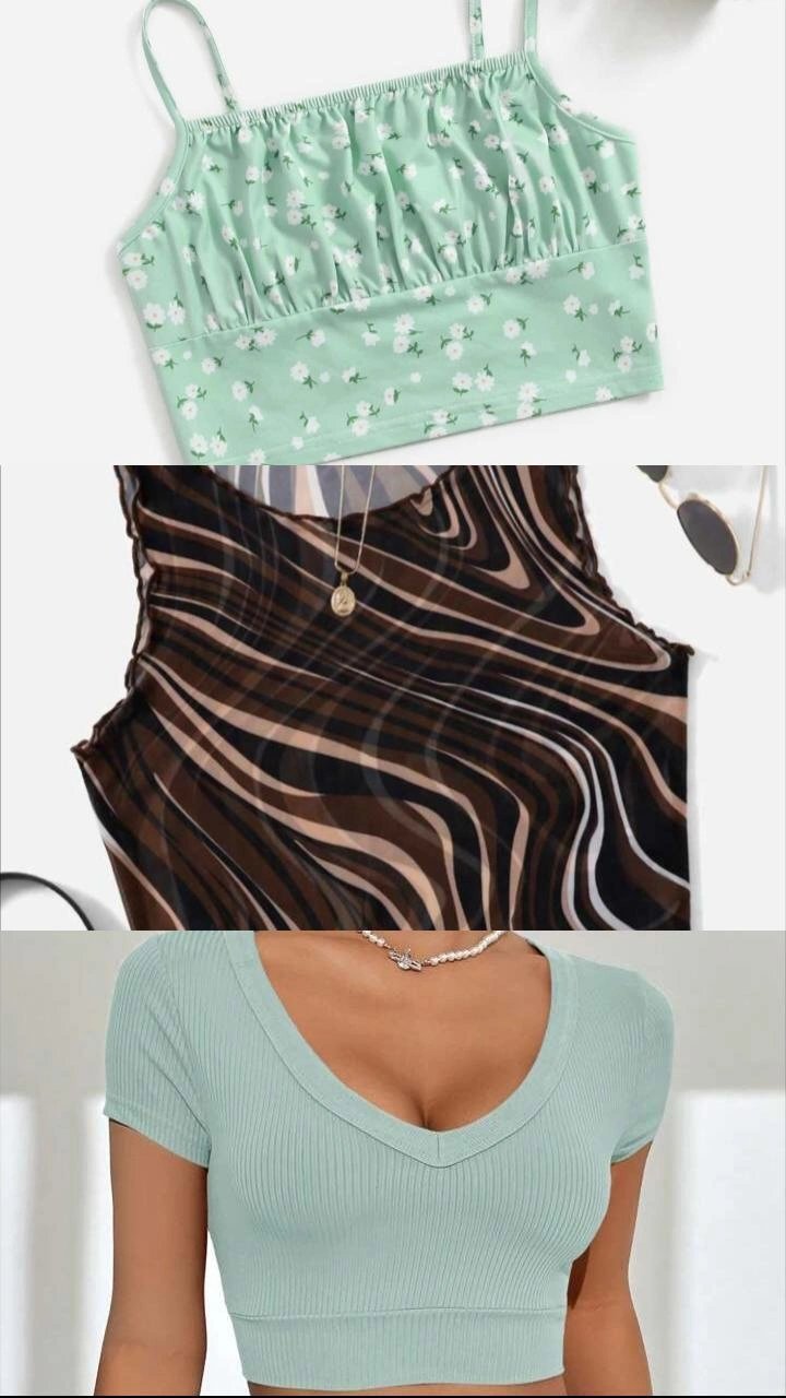 3 top shein taille xs 