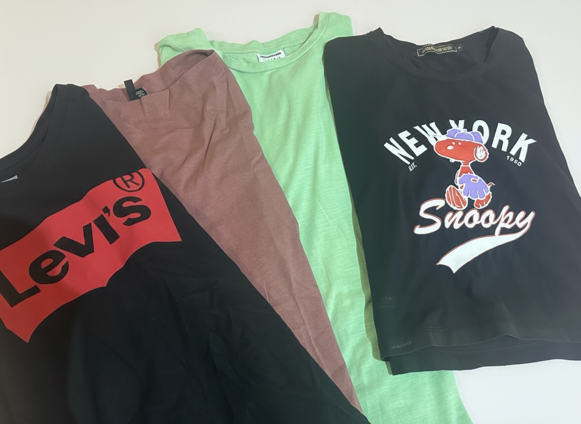 Lot de 4 t-shirts taille M-L (38-40)